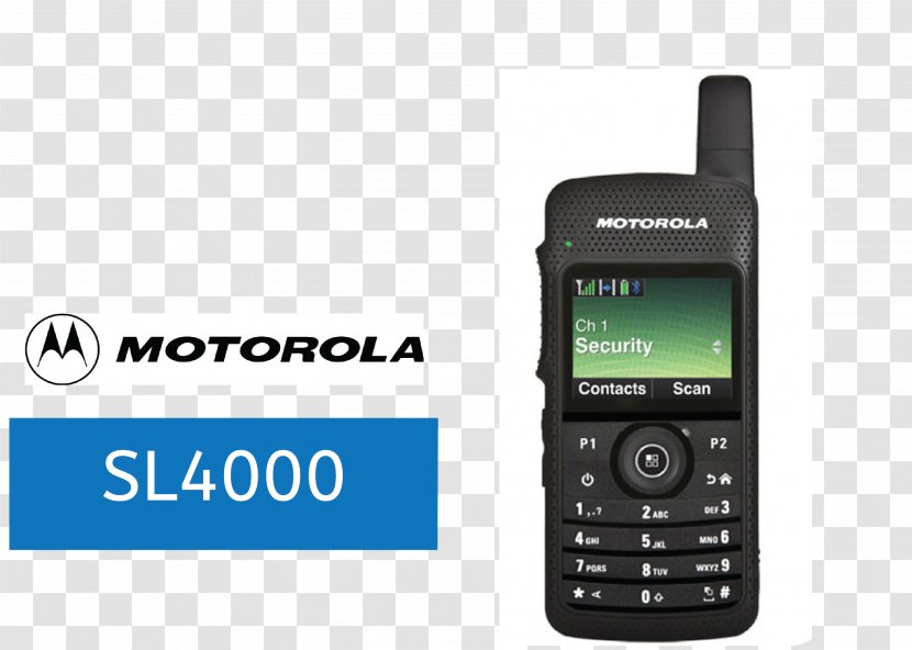 Two-way Radio Digital Motorola Solutions - Technology - Hand-held Mobile Phone Transparent PNG