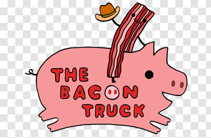 The Bacon Truck Cafe Take-out Menu Food - Logo Transparent PNG