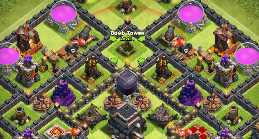 Clash Of Clans Video Game Bomb Tower Transparent PNG