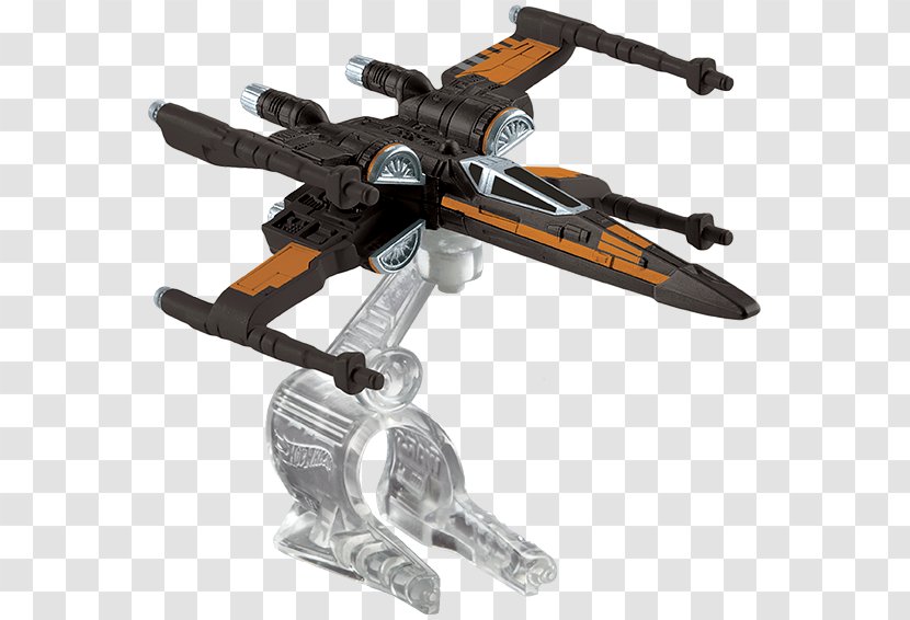 Poe Dameron Star Wars: TIE Fighter X-Wing Miniatures Game X-wing Starfighter Hot Wheels - Playset Transparent PNG