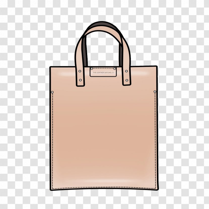Tote Bag Leather Baggage - Messenger Bags Transparent PNG