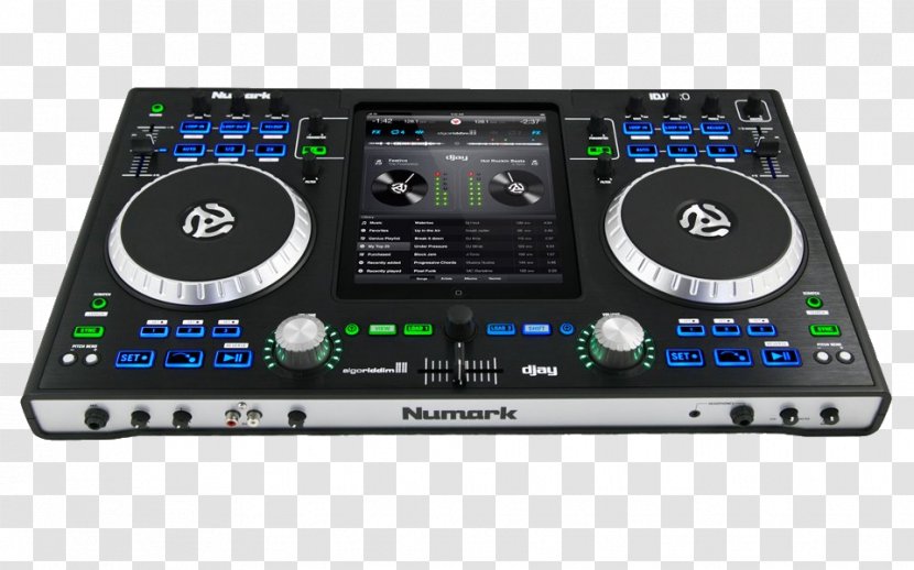DJ Controller Numark IDJ Pro Industries Disc Jockey Audio Mixers - Media Player - Computer Dj Transparent PNG