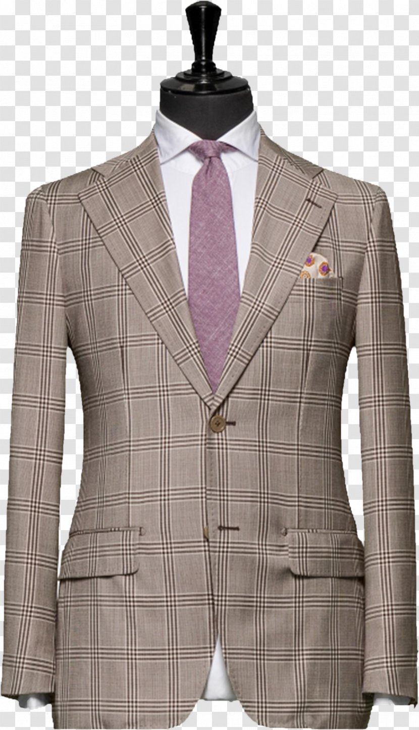 Suit Jacket Blazer Sport Coat - Tartan Transparent PNG