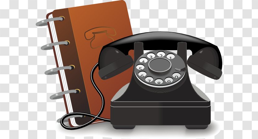 Telephone Directory Address Book Mobile Phone Clip Art - Cliparts Transparent PNG