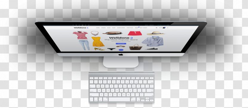 Computer Monitors Keyboard Output Device Apple Wireless - Welldone Transparent PNG
