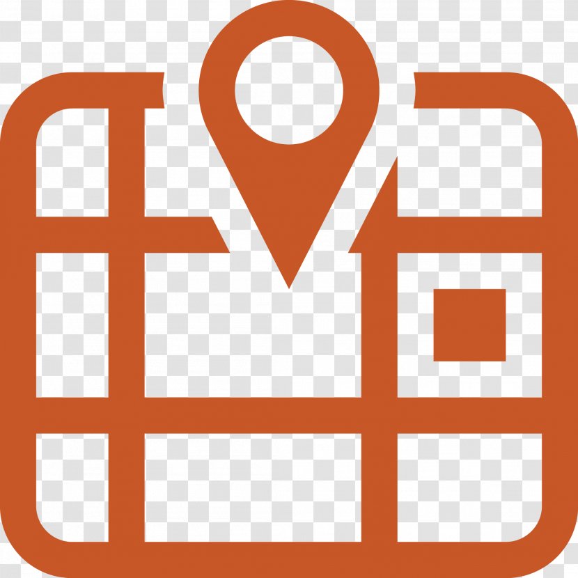 Google Maps Clip Art - Orange - Map Transparent PNG