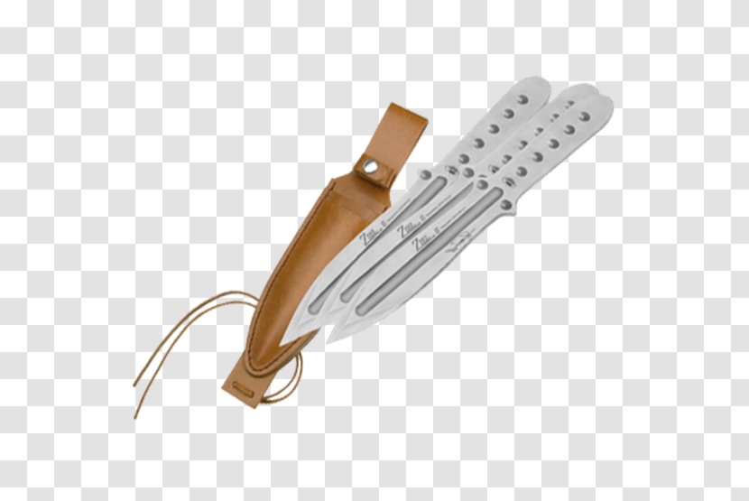 Survival Knife Blade Cutlery Throwing - Weapon Transparent PNG