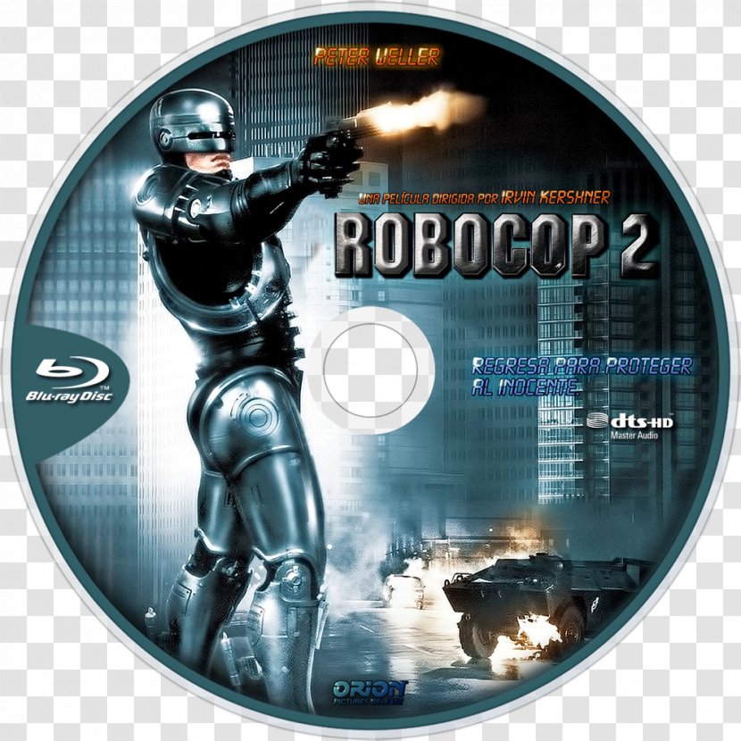 RoboCop Blu-ray Disc Film Thriller DVD - Robocop Transparent PNG