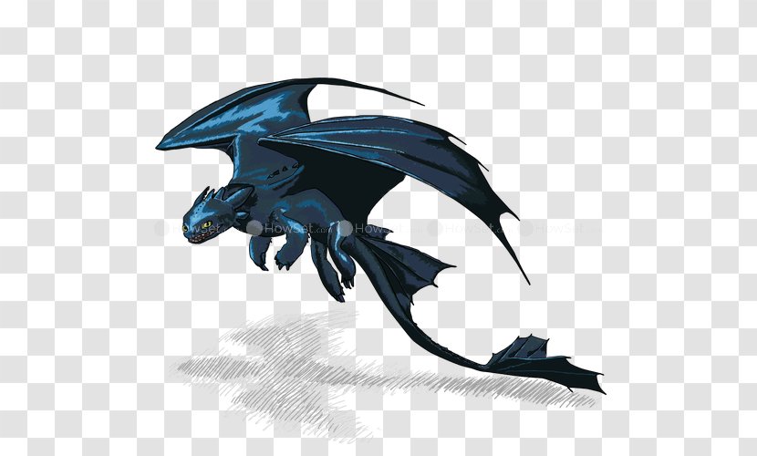 How To Train Your Dragon Toothless Drawing - Dragons Gift Of The Night Fury Transparent PNG