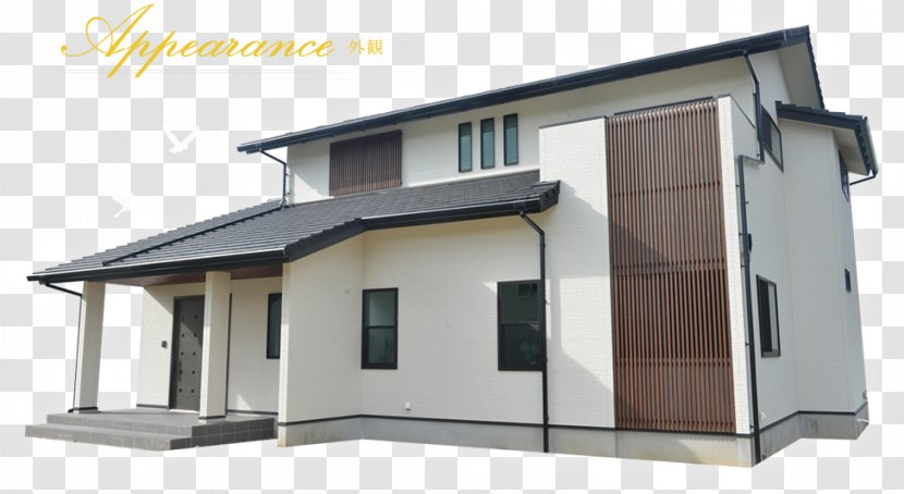 Window House Facade Roof Property - Attractive Appearance Transparent PNG