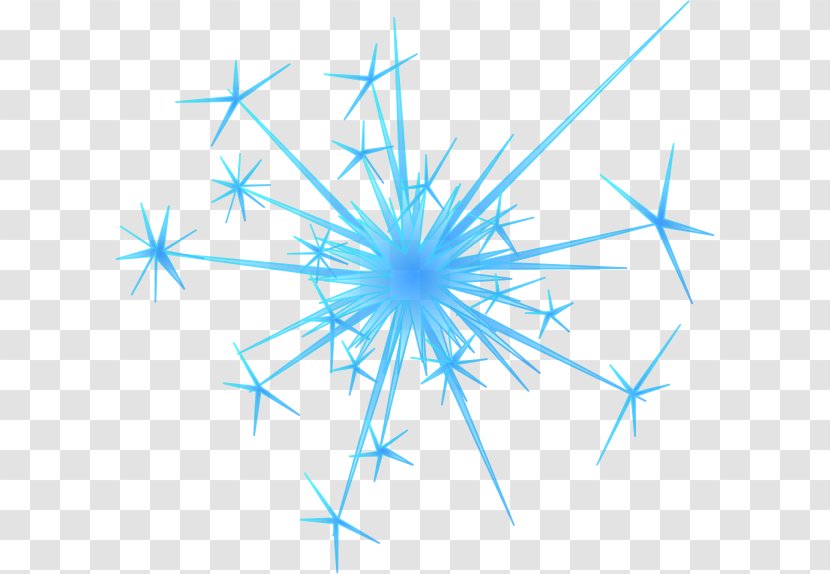 Fireworks Blue Clip Art - Star Transparent PNG