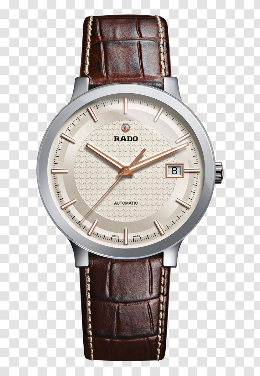 Rado Automatic Watch Leather Chronograph - Accessory - Shop Transparent PNG