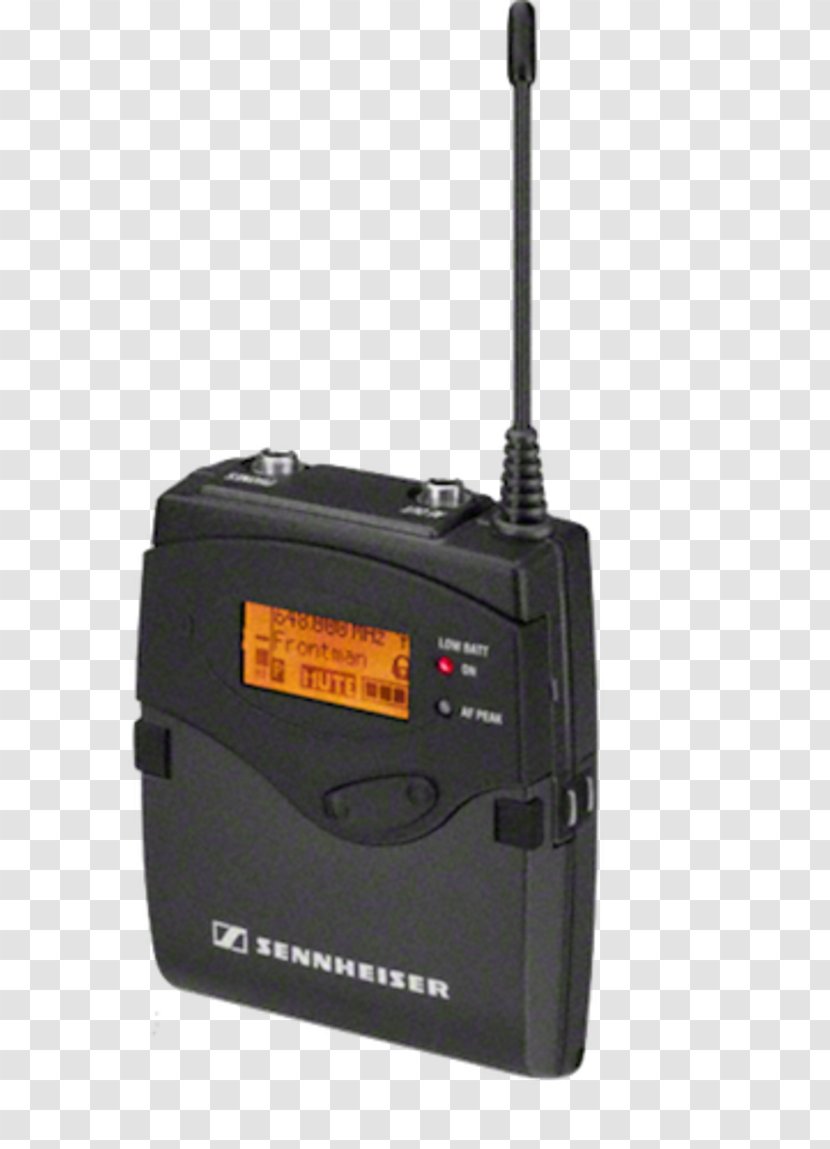 Wireless Microphone Sennheiser In-ear Monitor - Radio Receiver Transparent PNG