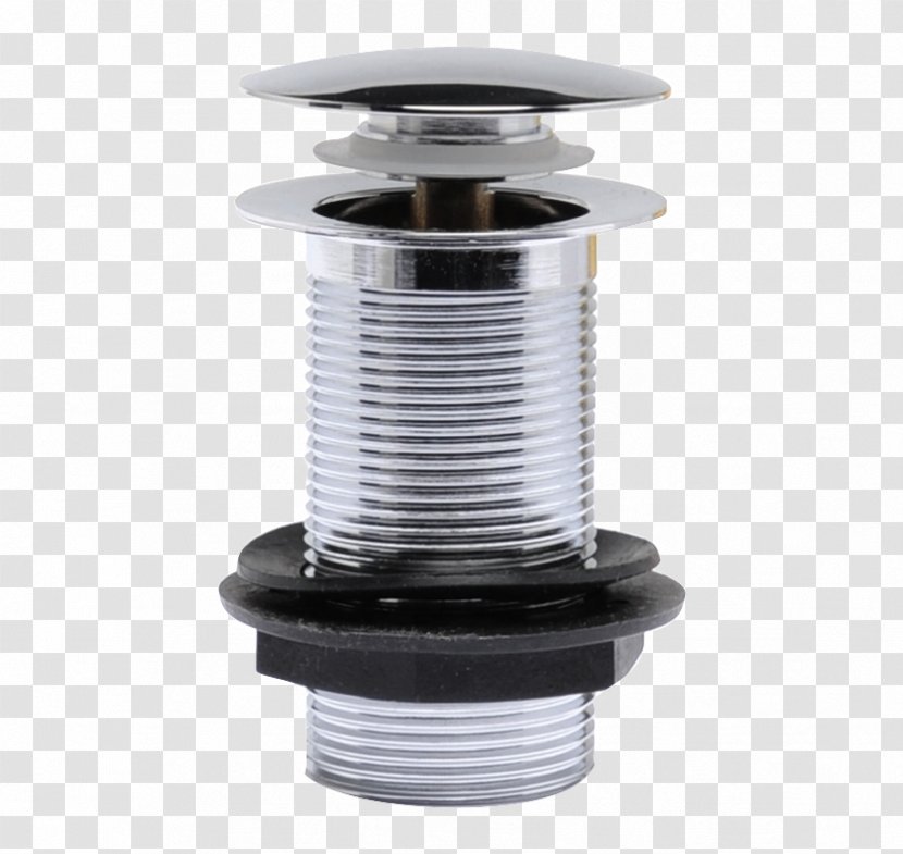 Sink Plug Waste Drain Tap - Metal Transparent PNG