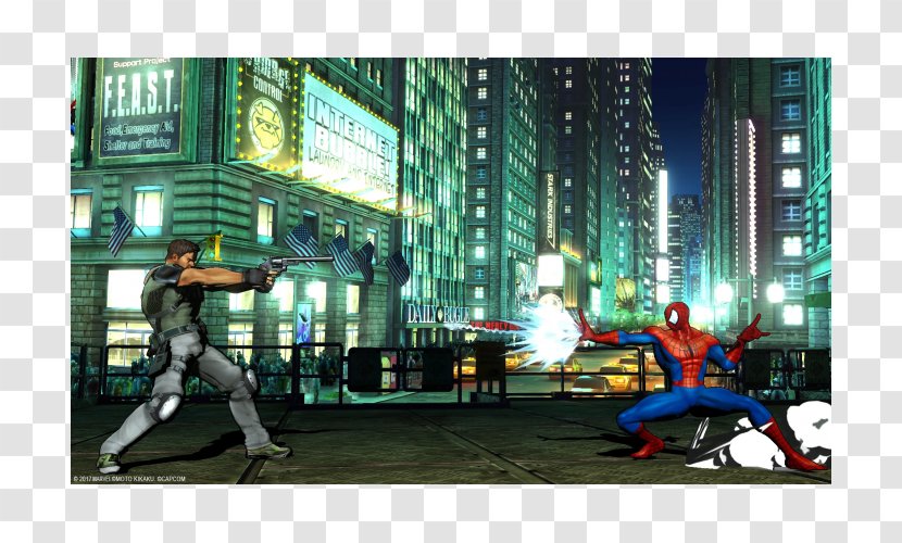Ultimate Marvel Vs. Capcom 3 Beat 'em Up Computer Desktop Wallpaper - Video Transparent PNG