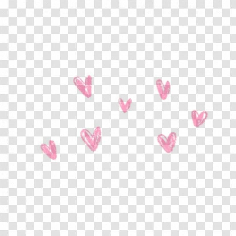 Heart PicsArt Photo Studio Love Sticker - Pink - Blush Transparent PNG