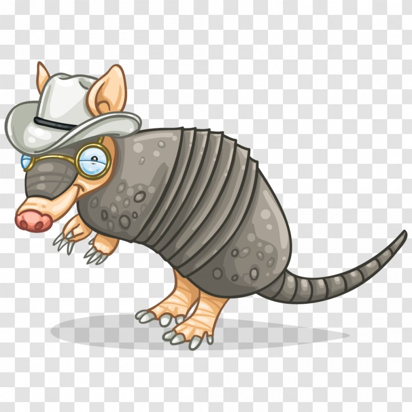 Nine-banded Armadillo Cat Rodent Terrestrial Animal - Carnivora Transparent PNG