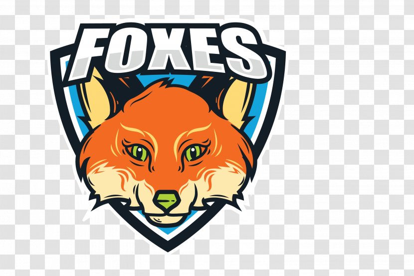 Logo - Illustration - Vector Color Fox Badge Transparent PNG