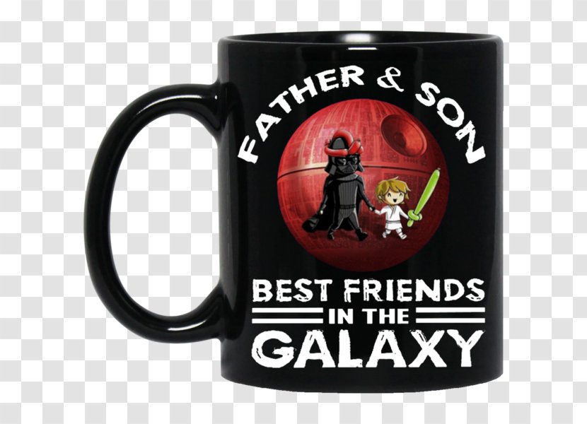 Anakin Skywalker Mug Father Daughter Star Wars - Heart - Wraps Transparent PNG