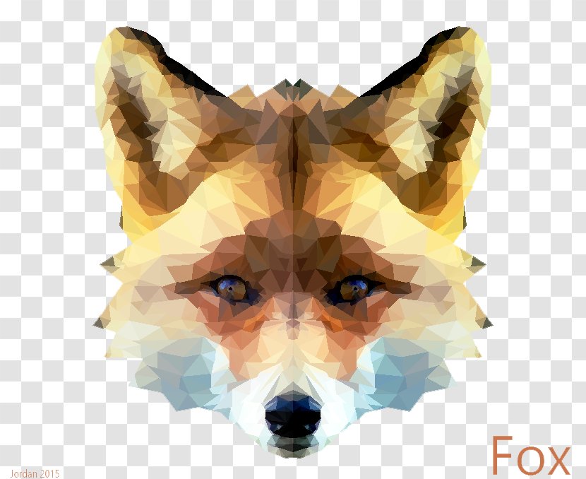 Red Fox Clip Art - Artistic Transparent Background Transparent PNG
