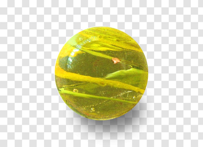 Marble Glass Art Sphere Cyclone - Yellow Reference Box Transparent PNG