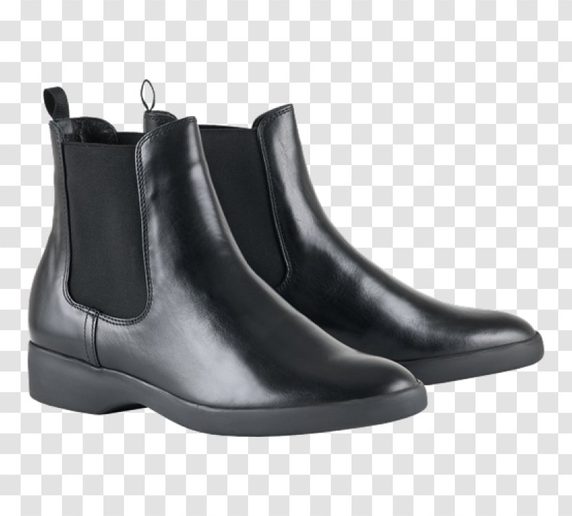 Leather Boot Shoe Walking Black M - Shoes Transparent PNG