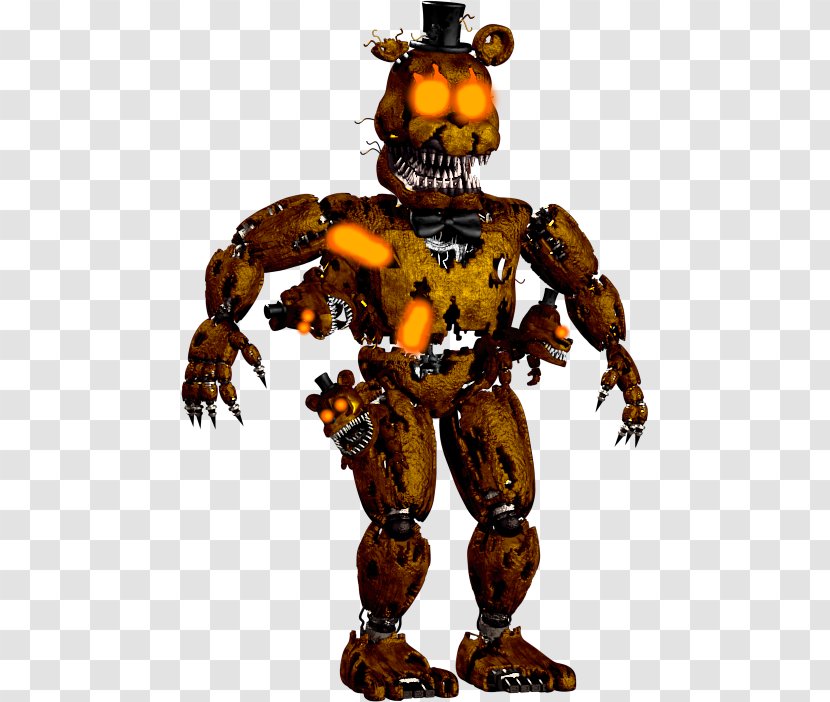 Five Nights At Freddy's 4 Freddy's: Sister Location 2 3 - Organism - Minecraft Pixel Art Transparent PNG