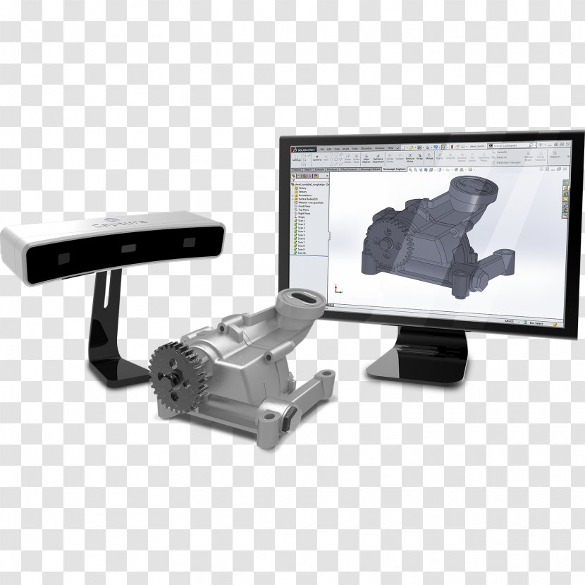 3D Scanner Image Printing Rapid Prototyping Geomagic - Electronics - Printer Transparent PNG