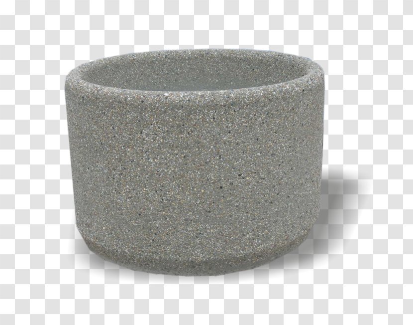 Flowerpot Concrete Portland Cement Sand Aggregate - Material Transparent PNG