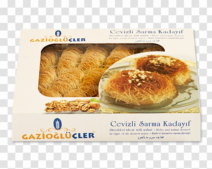 Qatayef Kadaif Şekerpare Recipe Danish Pastry - Baked Goods - Sarma Transparent PNG