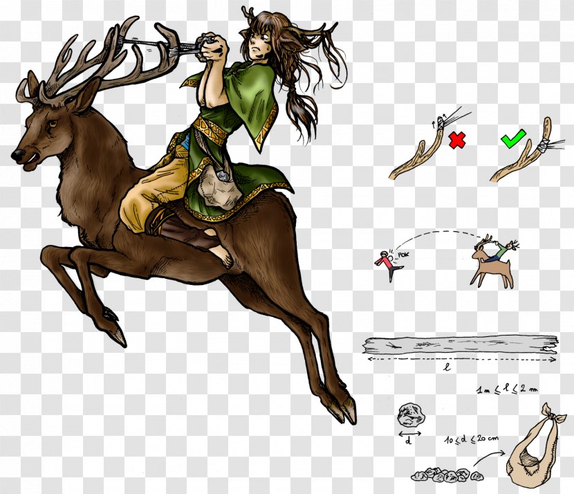 Horse Reindeer Drawing StarCraft II: Legacy Of The Void - Mythical Creature Transparent PNG