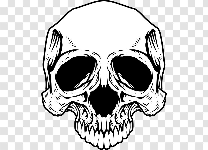 T-shirt Skull Logo - Face Transparent PNG