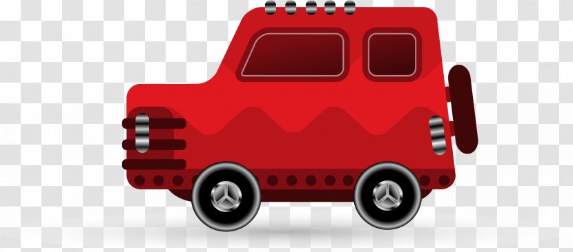 Jeep Car Land Rover Icon - Motor Vehicle - Cartoon Transparent PNG