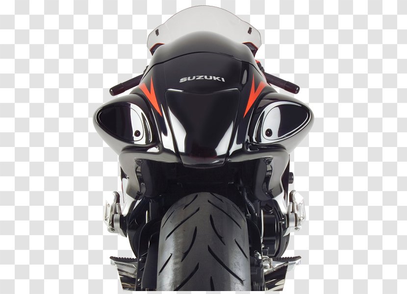 Suzuki Hayabusa Motorcycle Helmets Car - Automotive Exhaust Transparent PNG