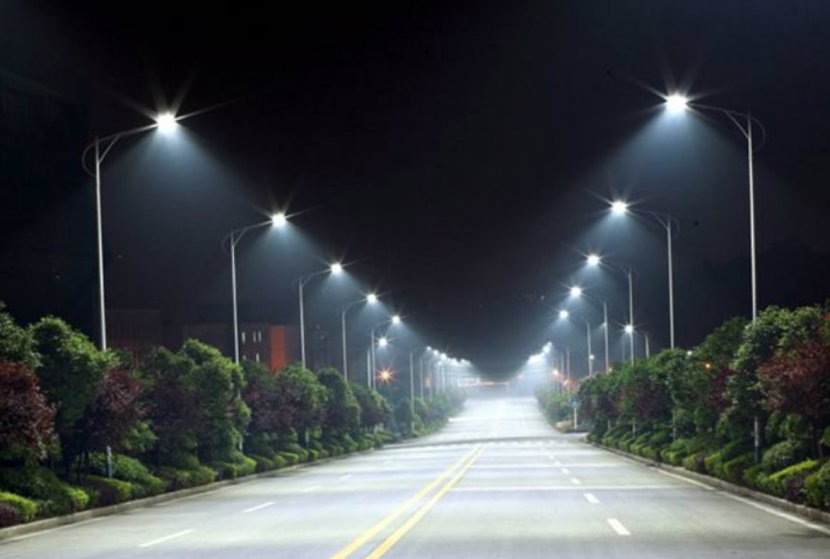 LED Street Light Lighting Light-emitting Diode - Tree Transparent PNG