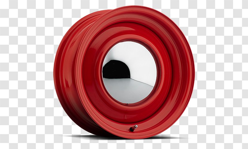 Alloy Wheel Spoke Circle - Red Transparent PNG