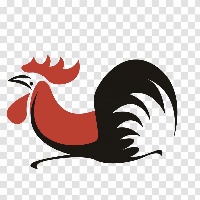 Chicken Vector Graphics Logo Image Rooster - Abstract Design Transparent PNG