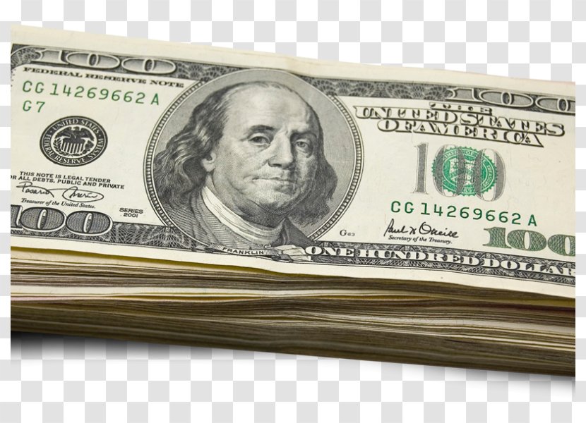 United States One Hundred-dollar Bill Dollar Banknote One-dollar - Money Transparent PNG