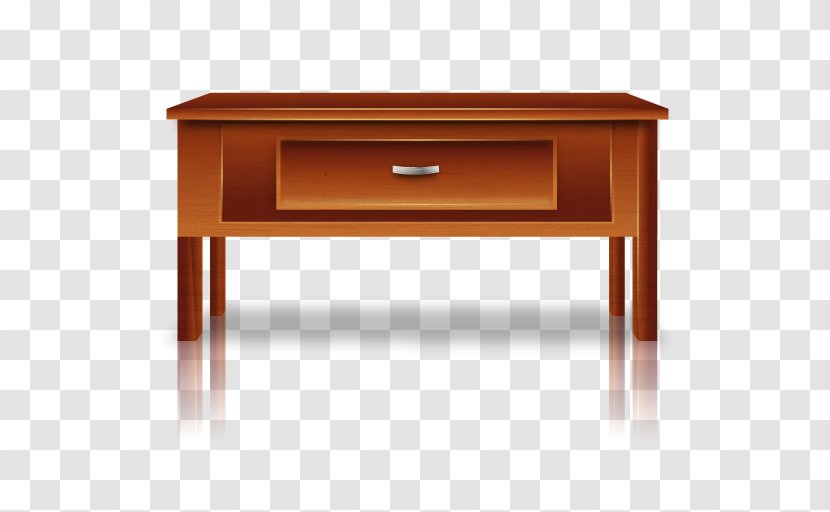 Table Desk - Wood Stain Transparent PNG