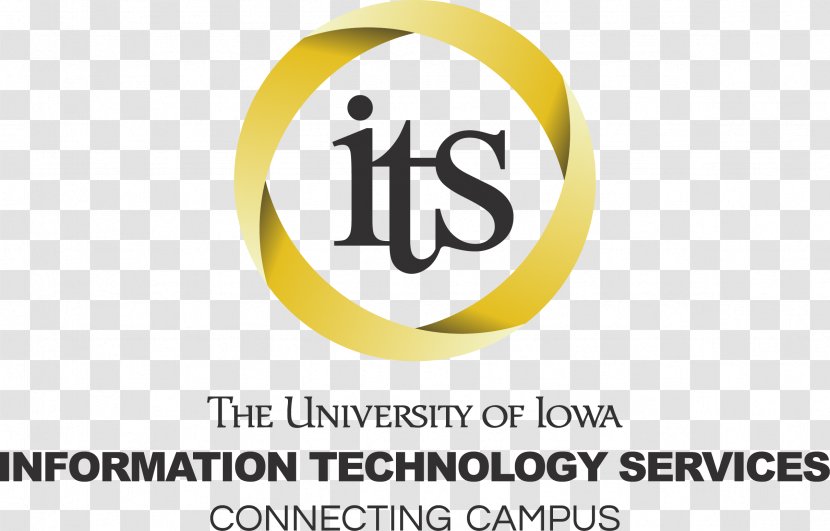 Logo University Of Iowa - Brand - Information Technology Services (ITS) Wordmark MarketingInformation Transparent PNG