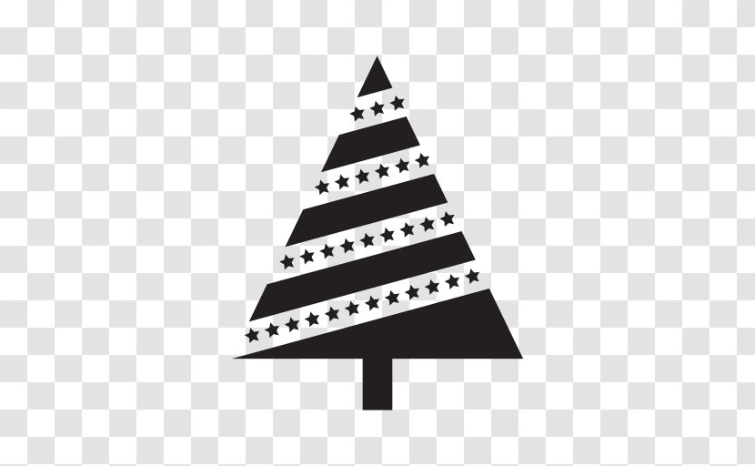 Christmas Tree - Triangle - Gingerbread Star Transparent PNG