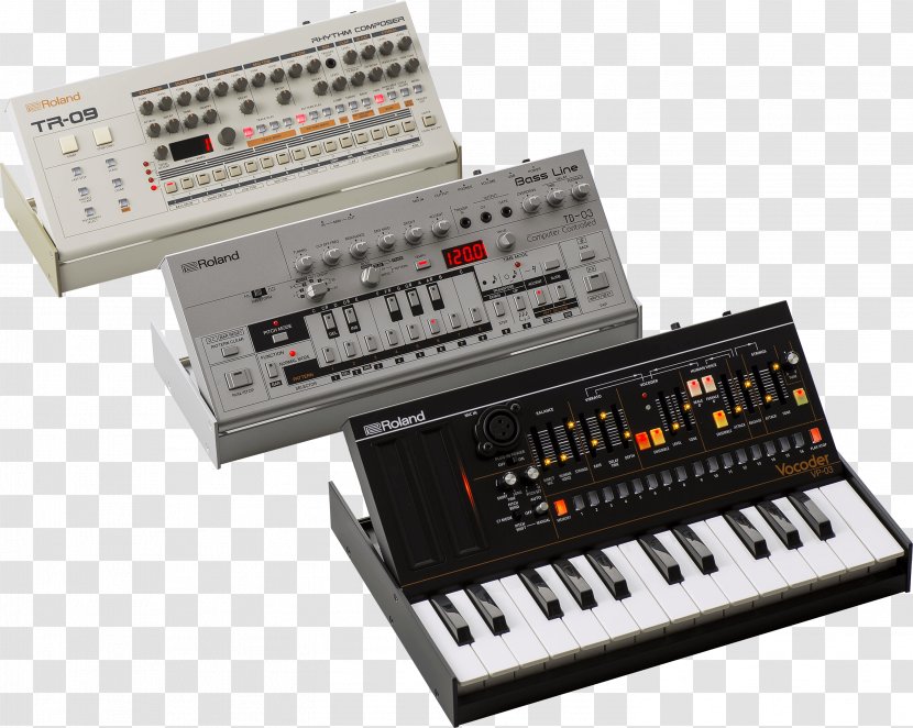 Roland TR-808 Sound Synthesizers Electronic Musical Instruments TB-303 - Watercolor - Tb Transparent PNG