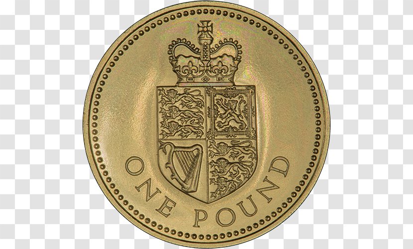 Coin Bronze Medal Gold 01504 - Metal - Pound Transparent PNG