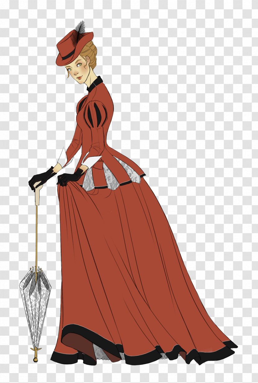 Costume Design Dress Cartoon - Art Transparent PNG