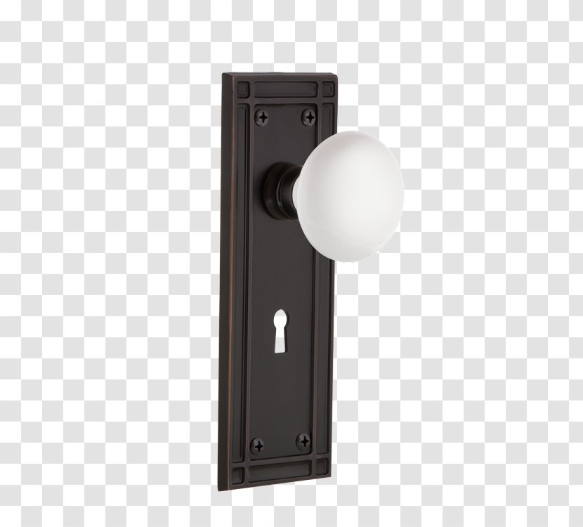 Door Handle Keyhole Mortise Lock Knauf - Brass Transparent PNG