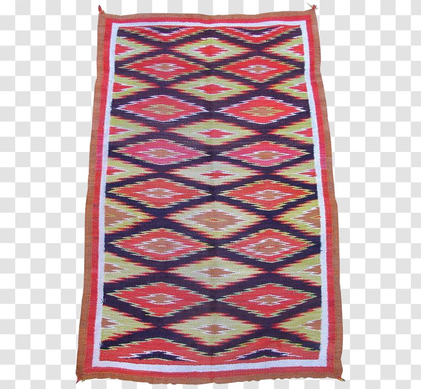 Navajo Rug Textile Carpet Native Americans In The United States - Woven Fabric - American Rugs Transparent PNG