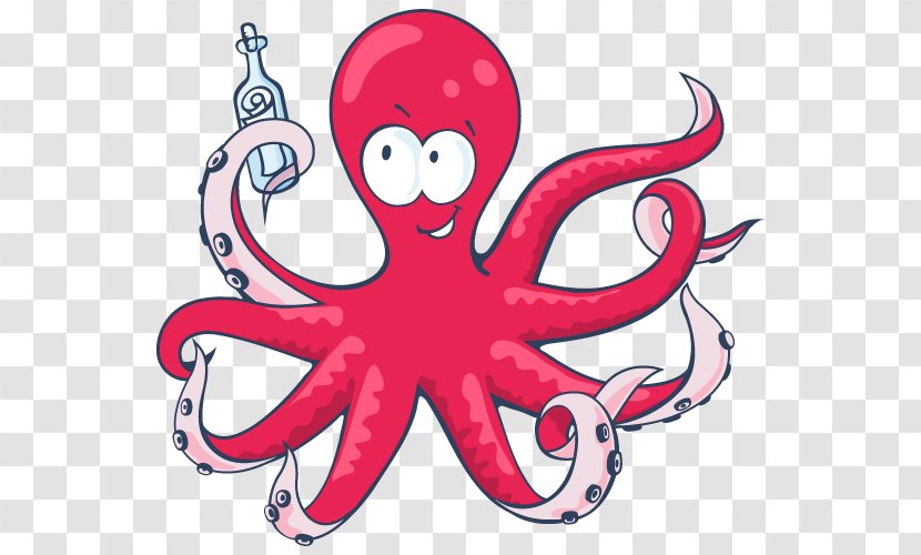 Inoreader Octopus News Aggregator Google Reader - User - Cartoon Transparent PNG