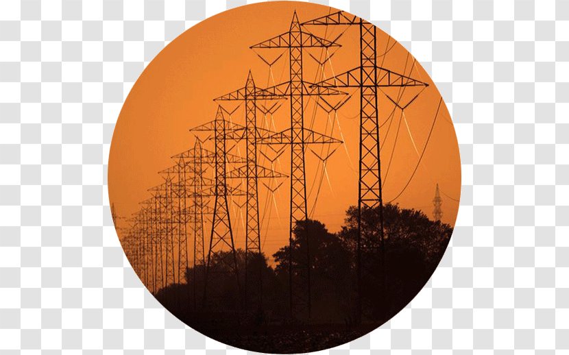 Electricity Energy Transmission Tower Business Electrical Substation - Railway Electrification System Transparent PNG