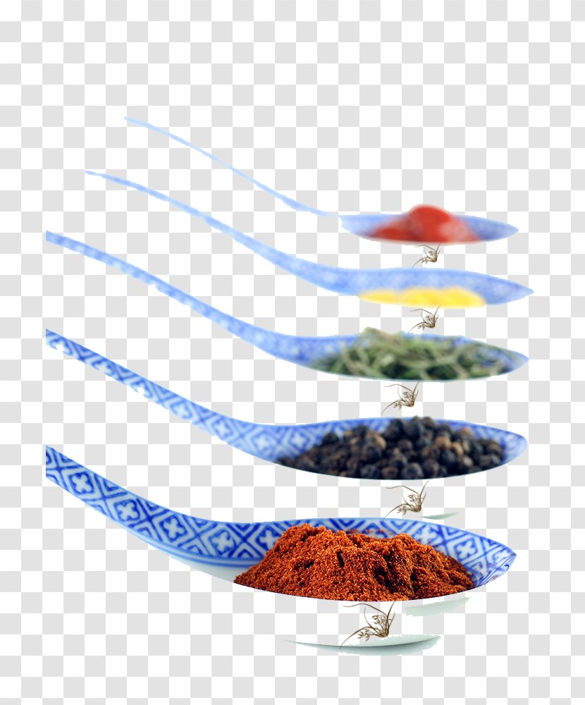 Spoon Condiment Recipe Cooking Spice - Chef - Ceramic Ingredients Transparent PNG