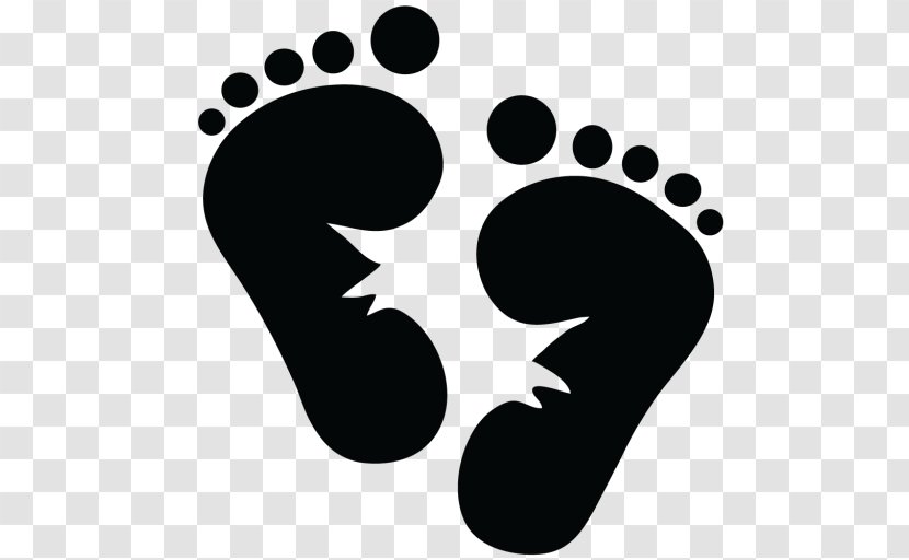 Child Infant Footprint Baby Shower - Text Transparent PNG